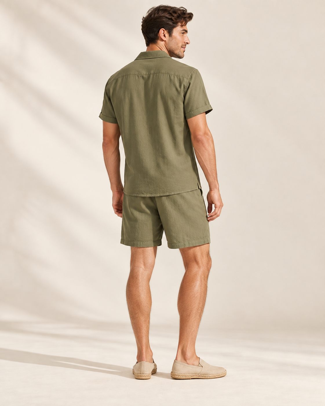 Alvero V-Neck Short-Sleeve Set