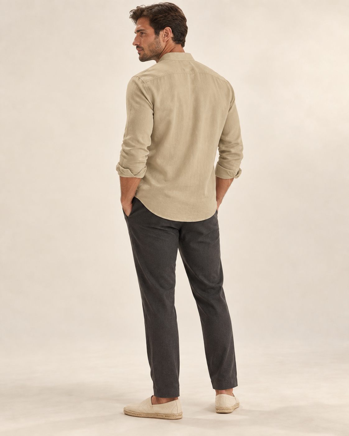 Aureon Stand-Collar Shirt