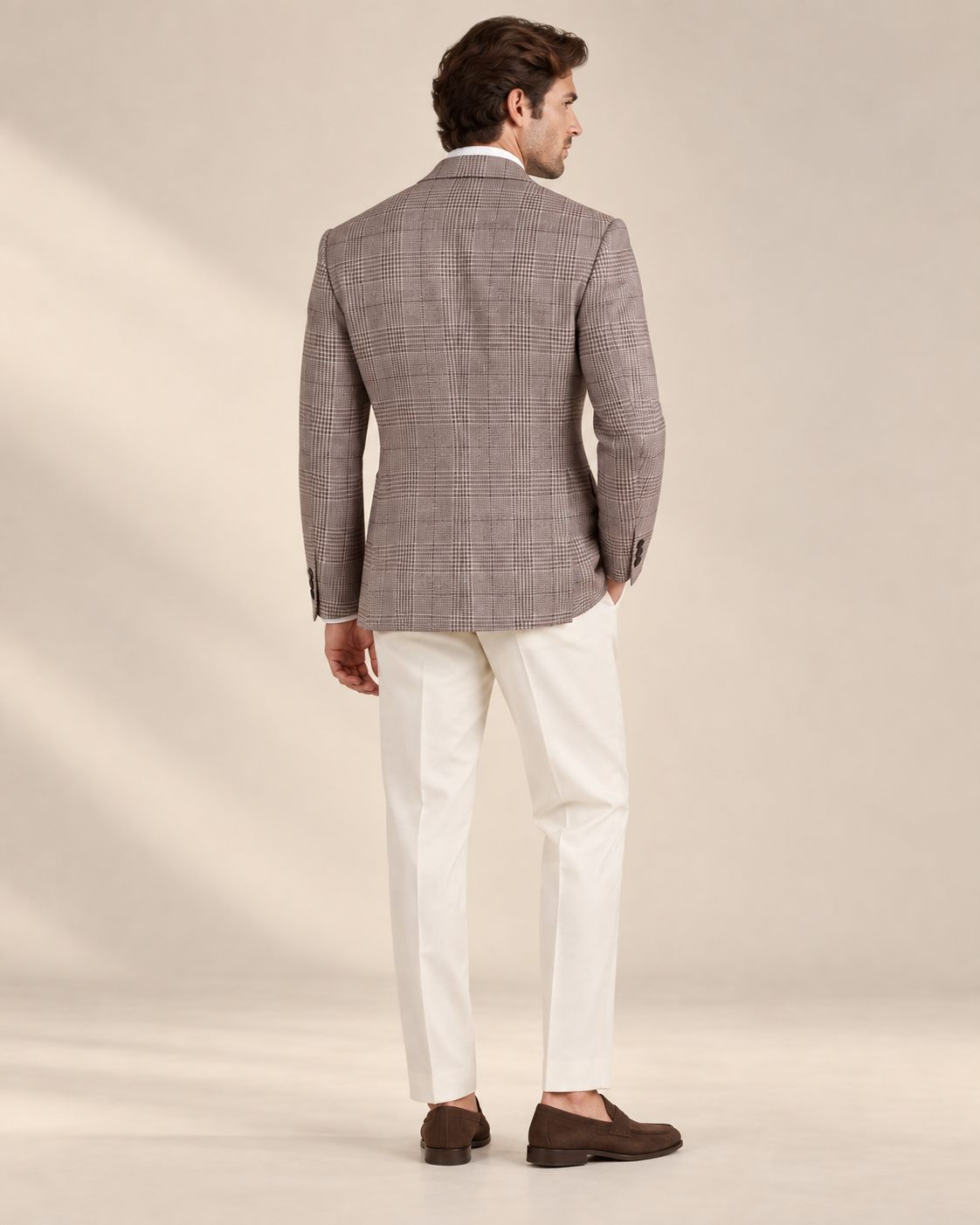 Laurent Plaid Blazer