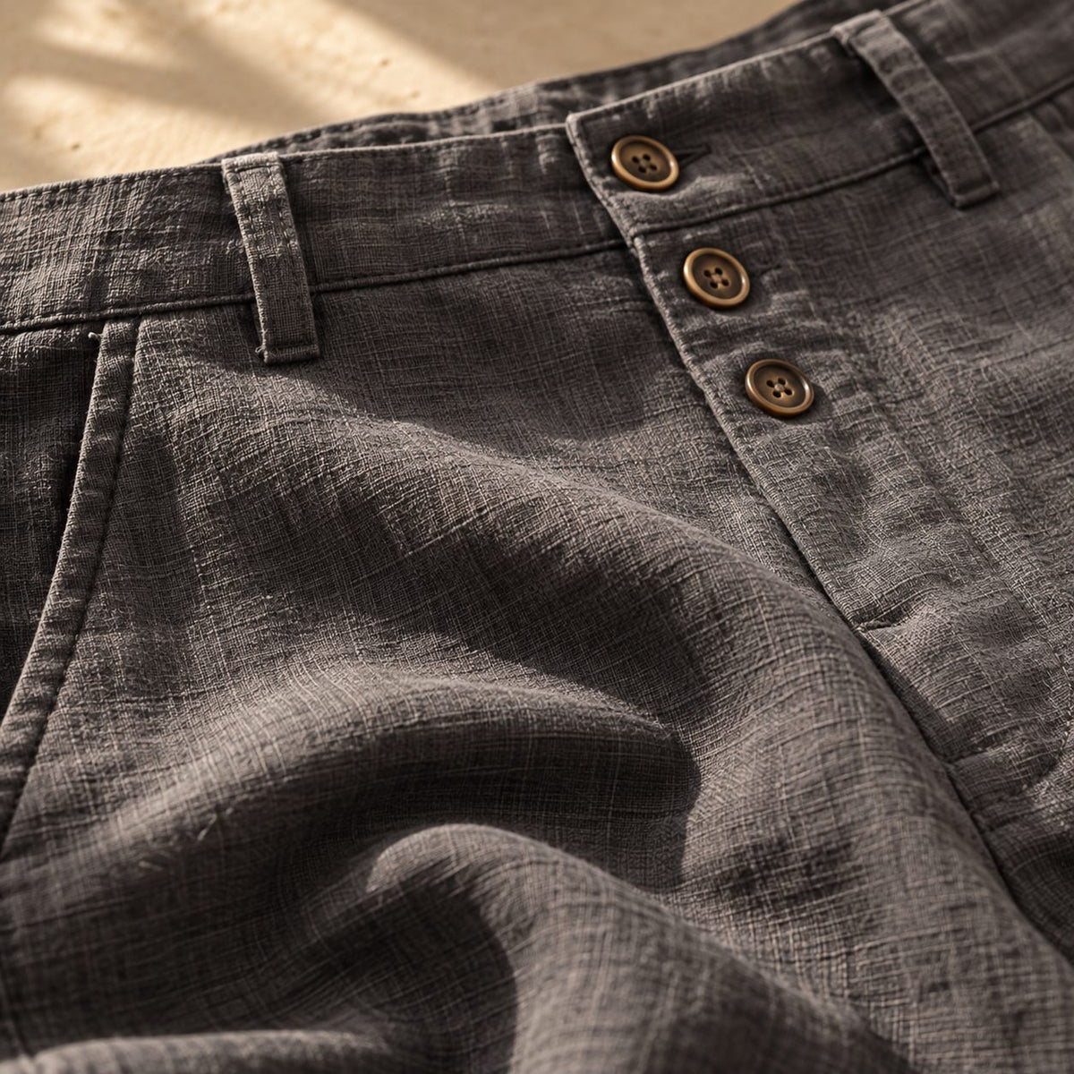 Virel Buttoned Shorts