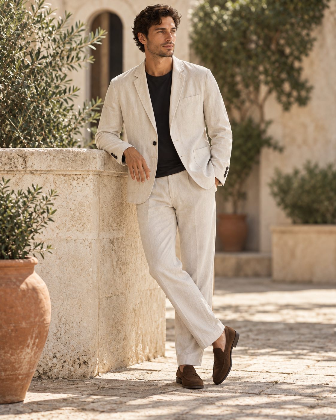 Montello Single-Button Blazer