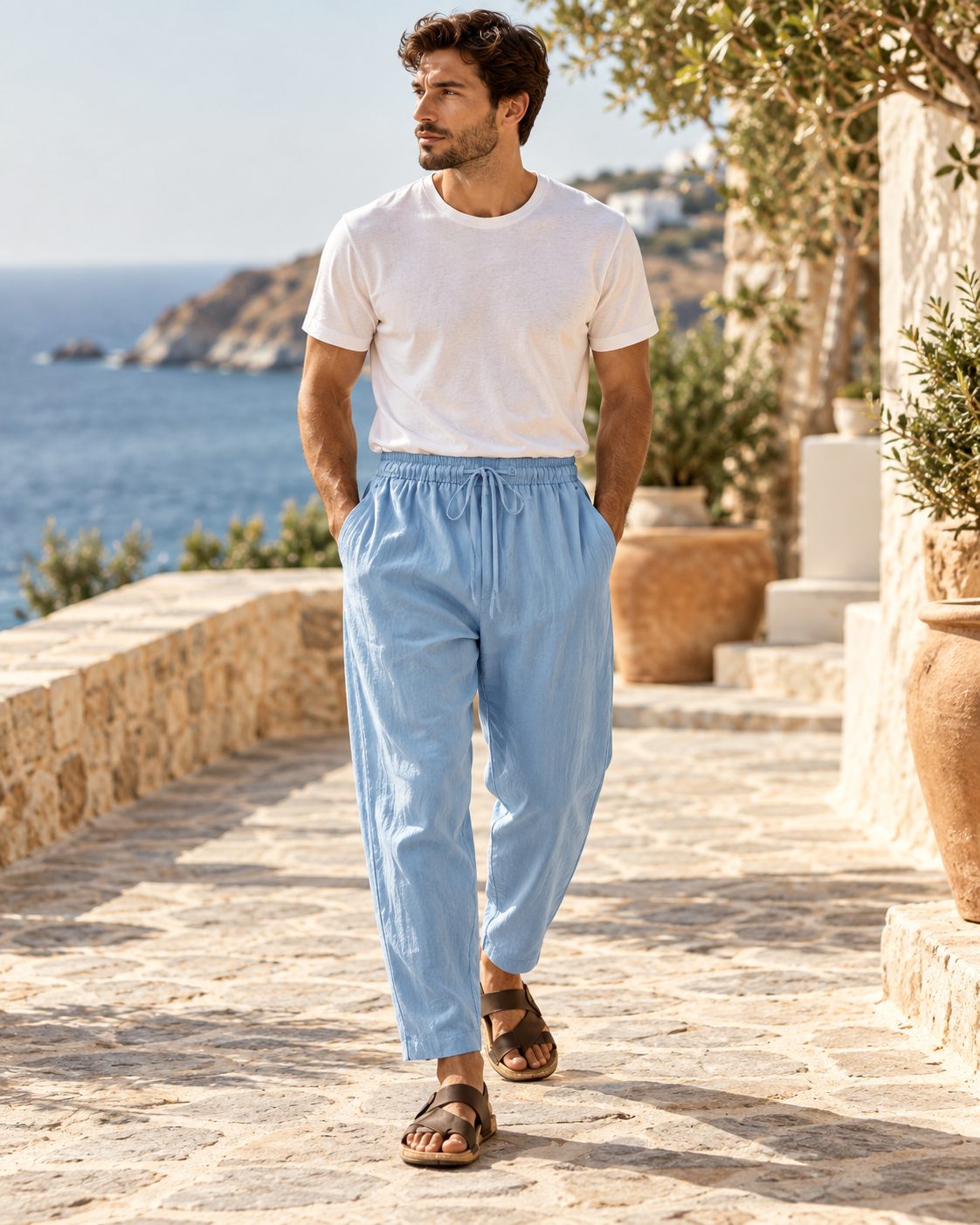 Orelis Wide-Leg Trousers
