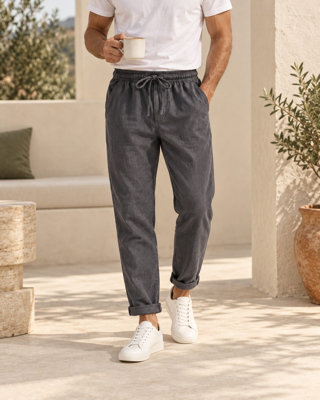 Caspian Drawstring Pants