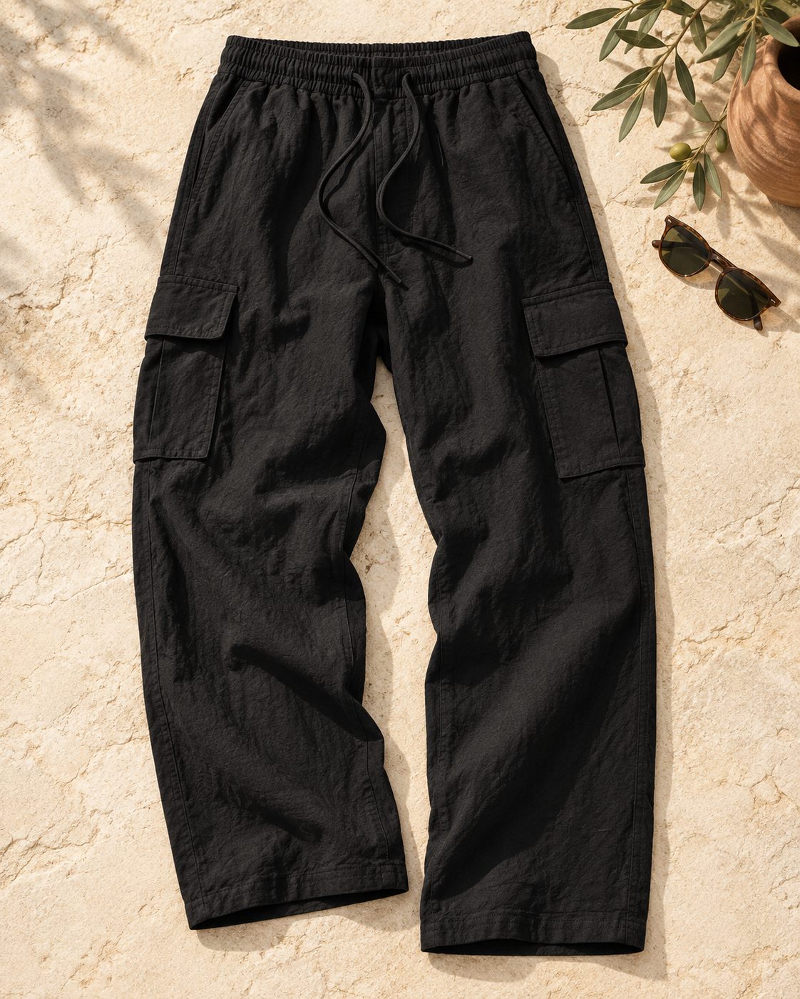 Loriano Multi-Pocket Pants