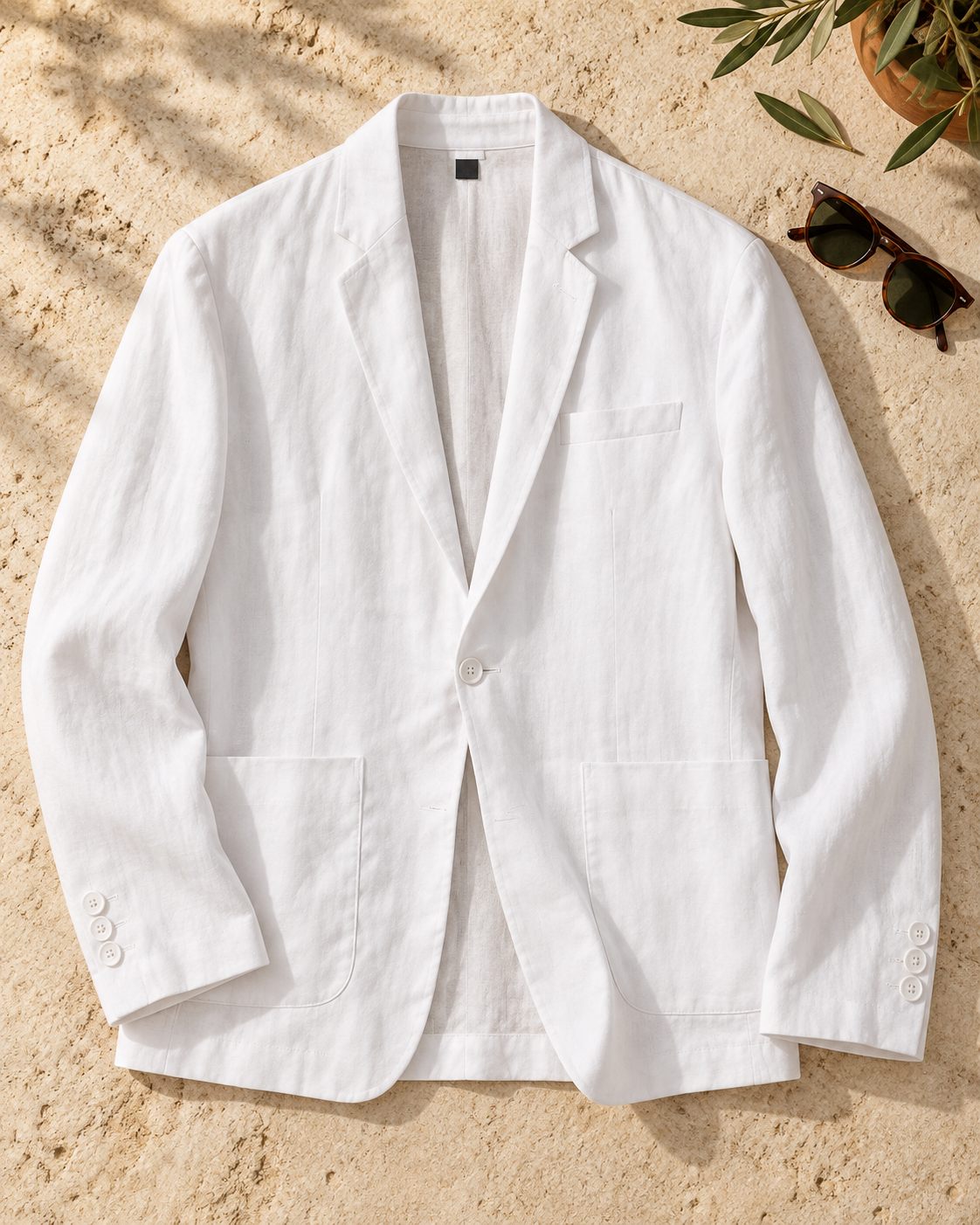 Montello Single-Button Blazer