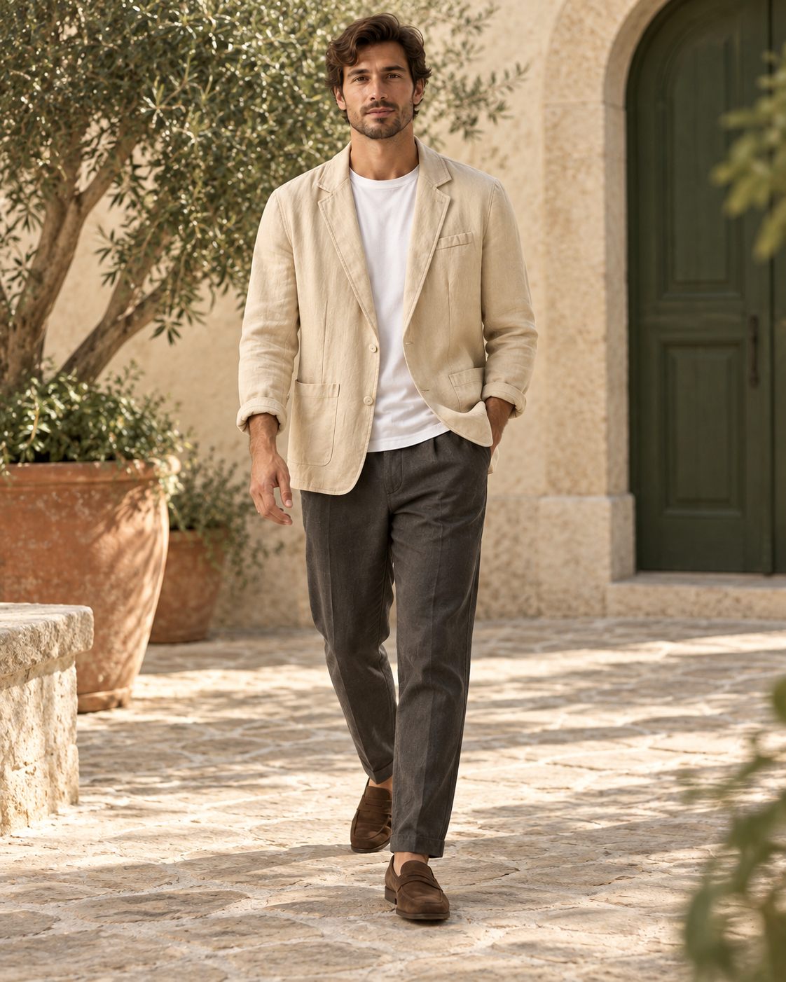 Avelar Single-Breasted Blazer