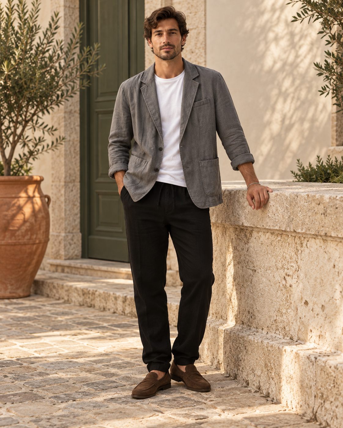 Avelar Single-Breasted Blazer
